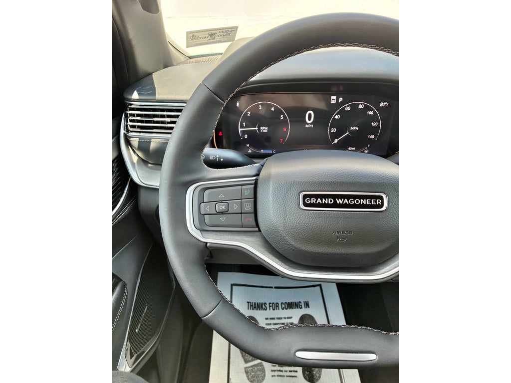 2026 Jeep Grand Wagoneer LIMITED RESERVE 4X4