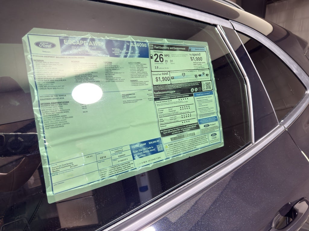 2026 Ford Escape ST-Line Select