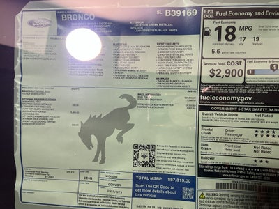 2025 Ford Bronco Outer Banks