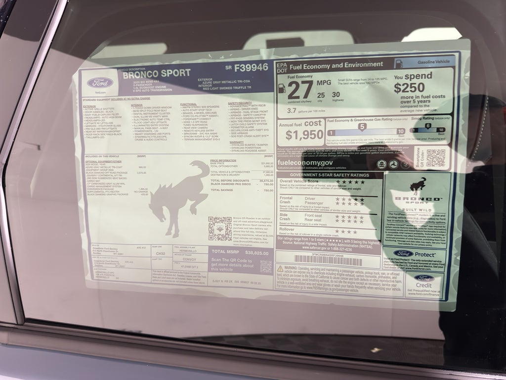 2025 Ford Bronco Sport Big Bend