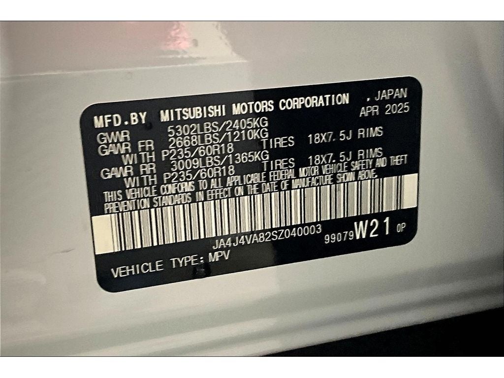 2025 Mitsubishi Outlander Trail Edition